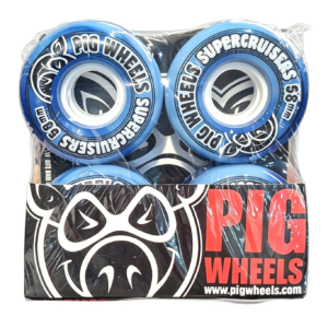 SKATE RUEDAS PIG BLUE