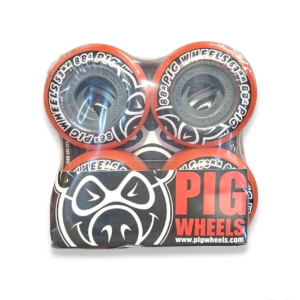 SKATE RUEDAS PIG RED