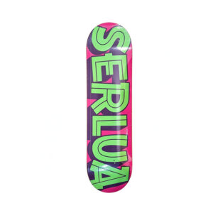 SKATE DECK SERLUA VERDE FUCSIA